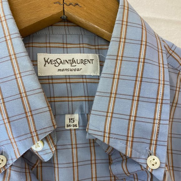 Vintage Yves Saint Lauren Men's Shirt - Picture 7 of 9